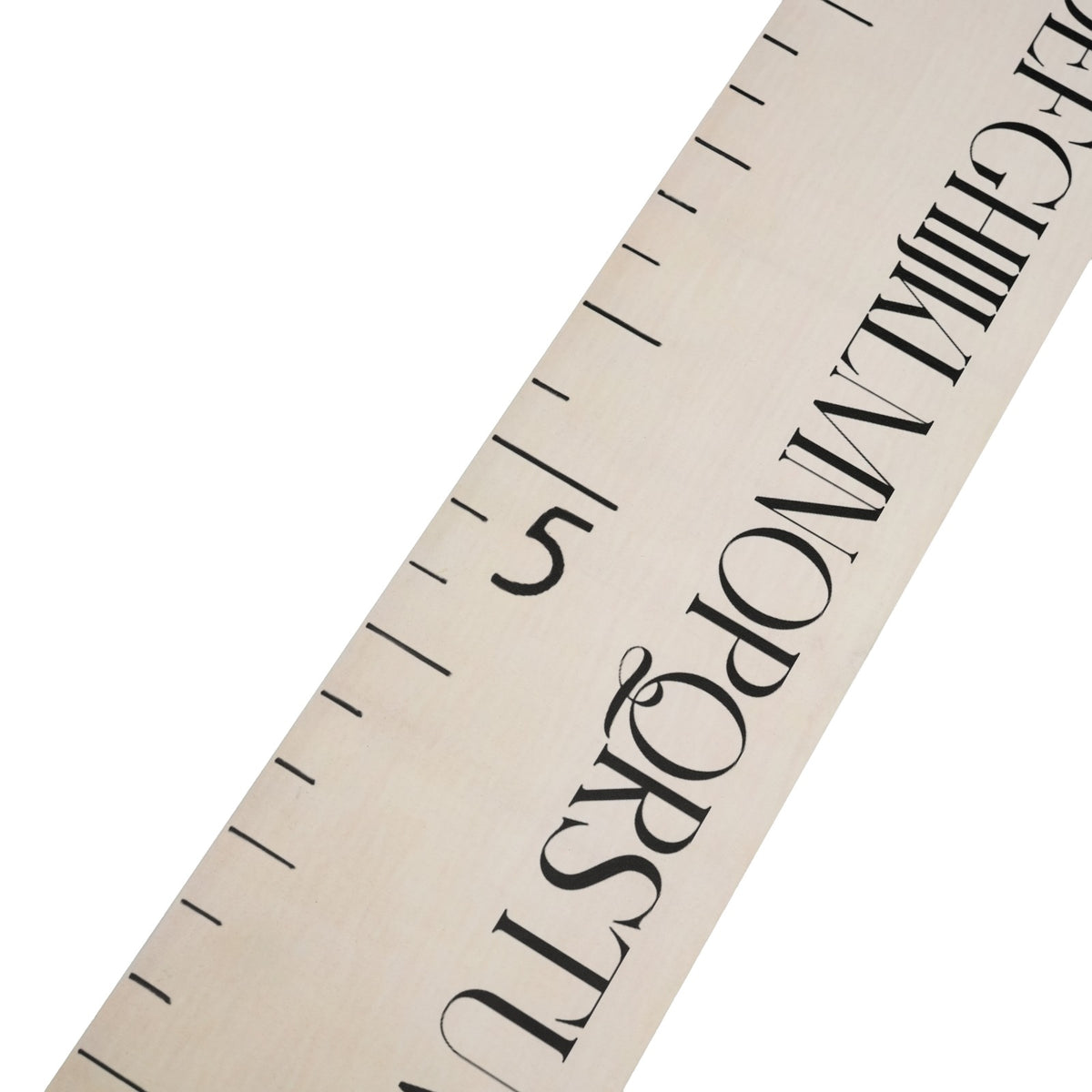 Farmhouse Boho Wooden Ruler Growth Chart